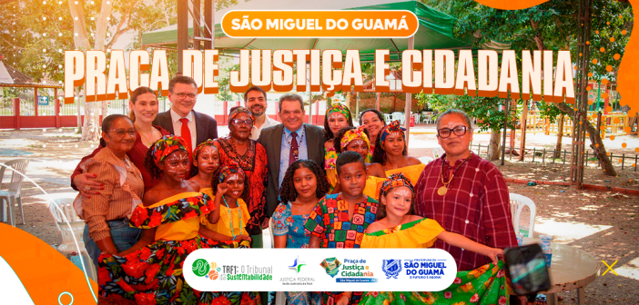 Praça de Justiça e Cidadania encerra com milhares de atendimentos e impacto direto na vida da população em São Miguel do Guamá